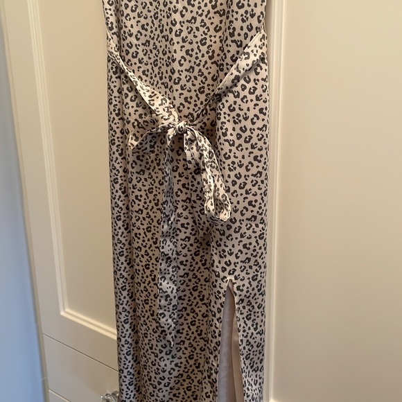 Abercrombie silk dress - animal print - never been worn! - Picture 3 of 7